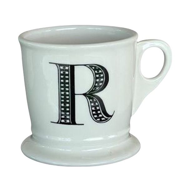 Anthropologie Monogram “R” Initial Letter Mug - Picture 1 of 6